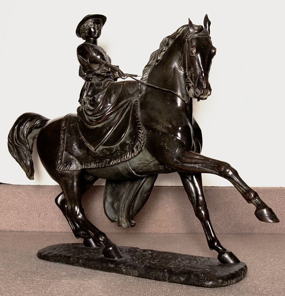 Queen Victoria on Horseback by Thomas Thornycroft