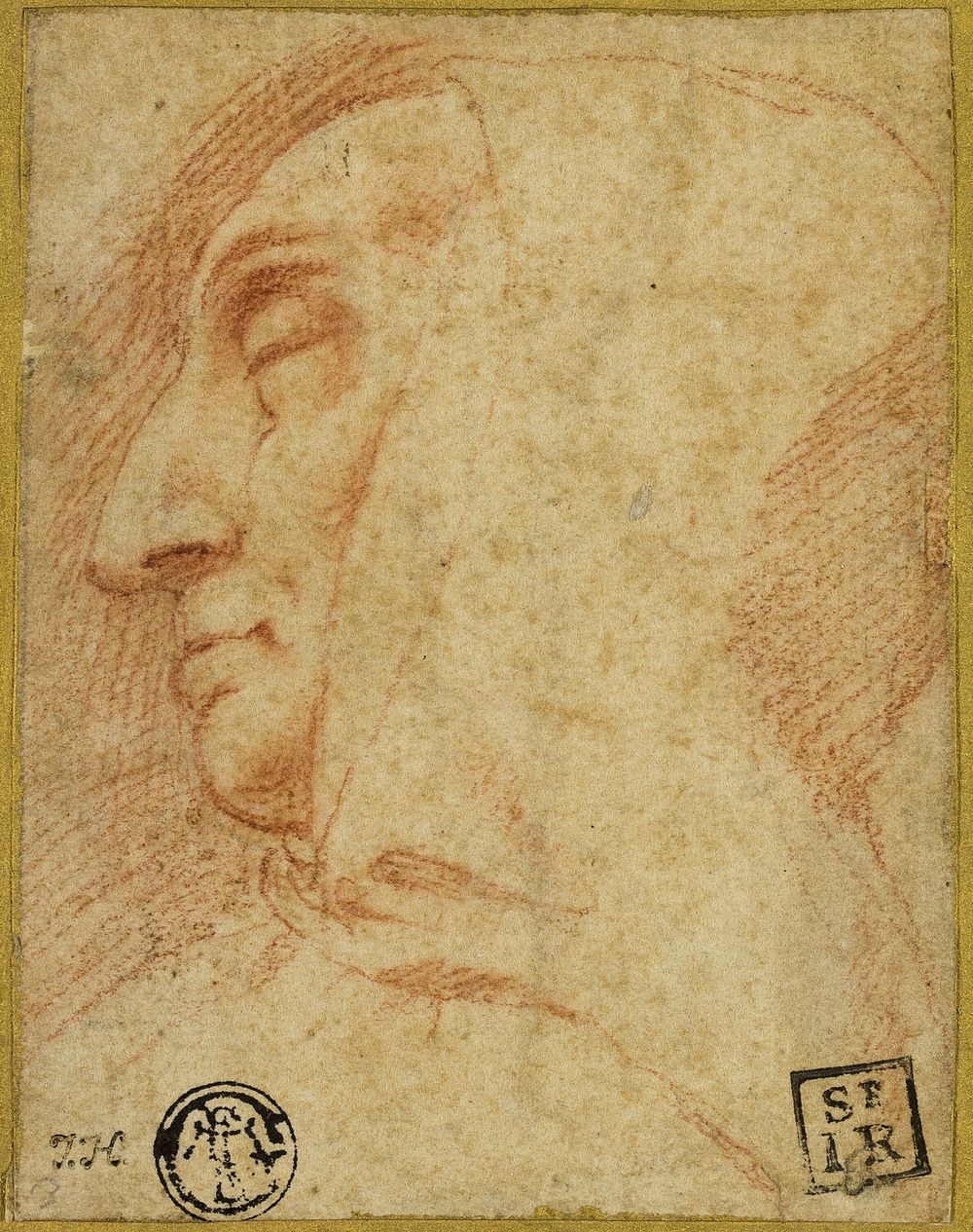 Head of a Monk by Francesco Vanni
