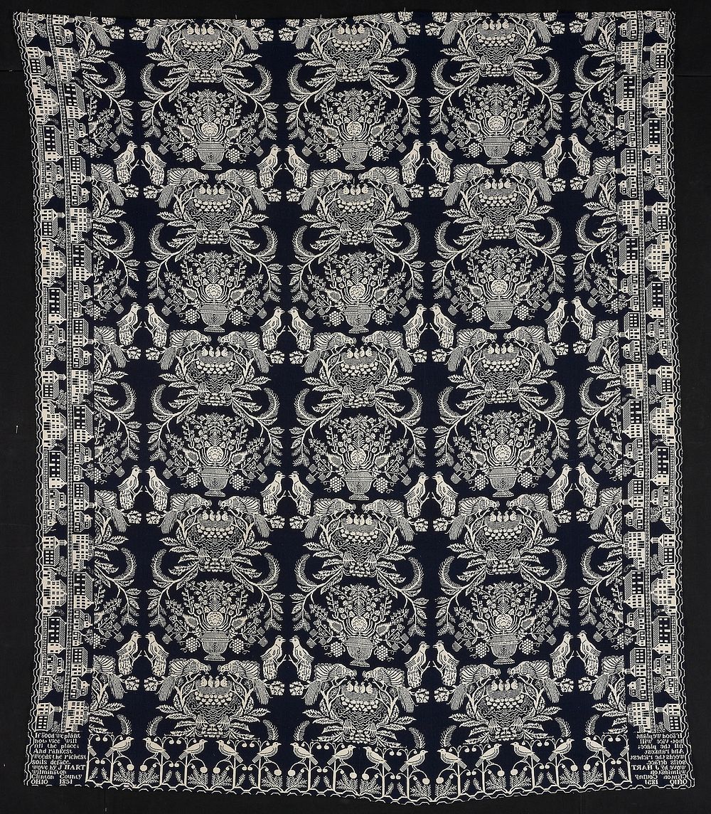 Coverlet by James McDougal Hart (Weaver)