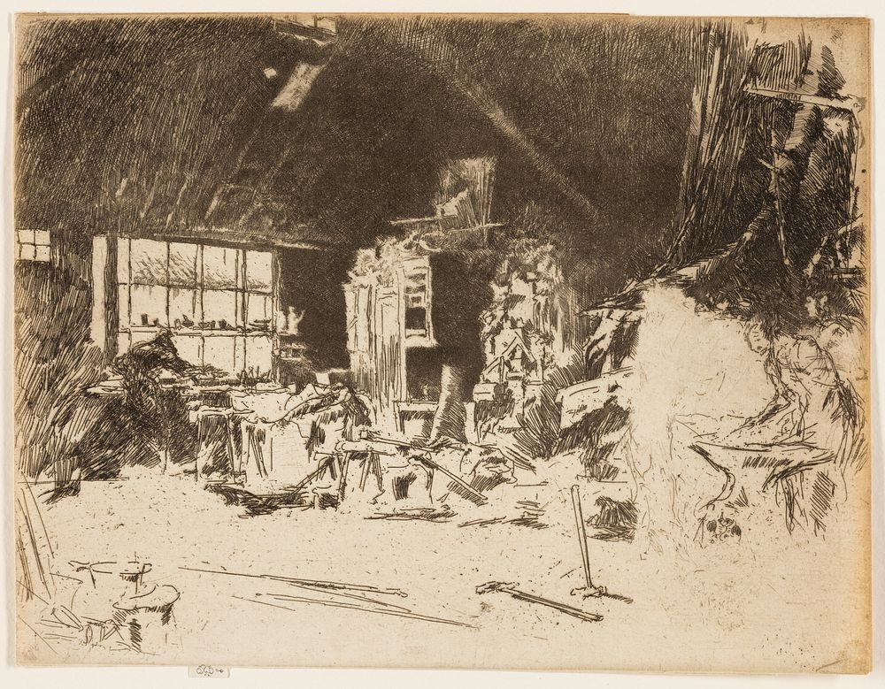 The Smithy by James McNeill Whistler