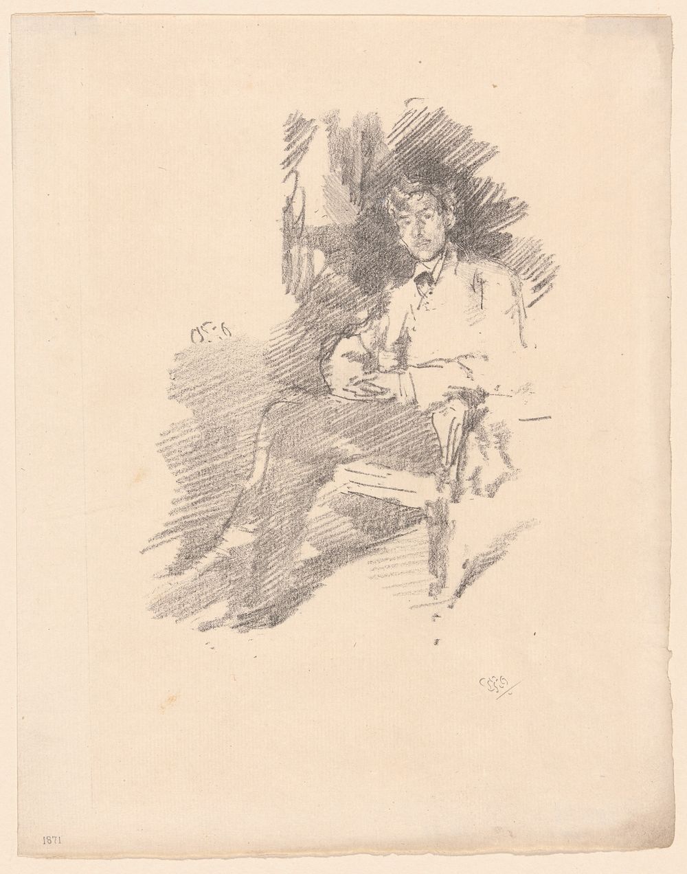 Walter Sickert by James McNeill Whistler