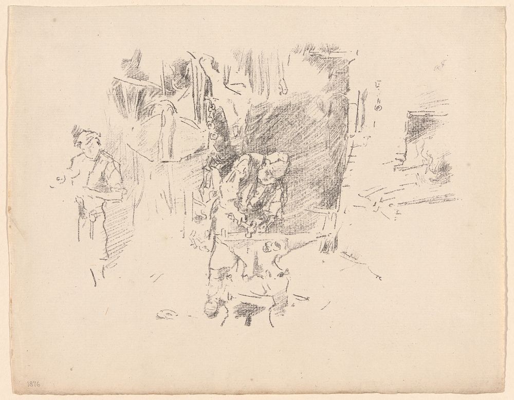 The Sunny Smithy by James McNeill Whistler