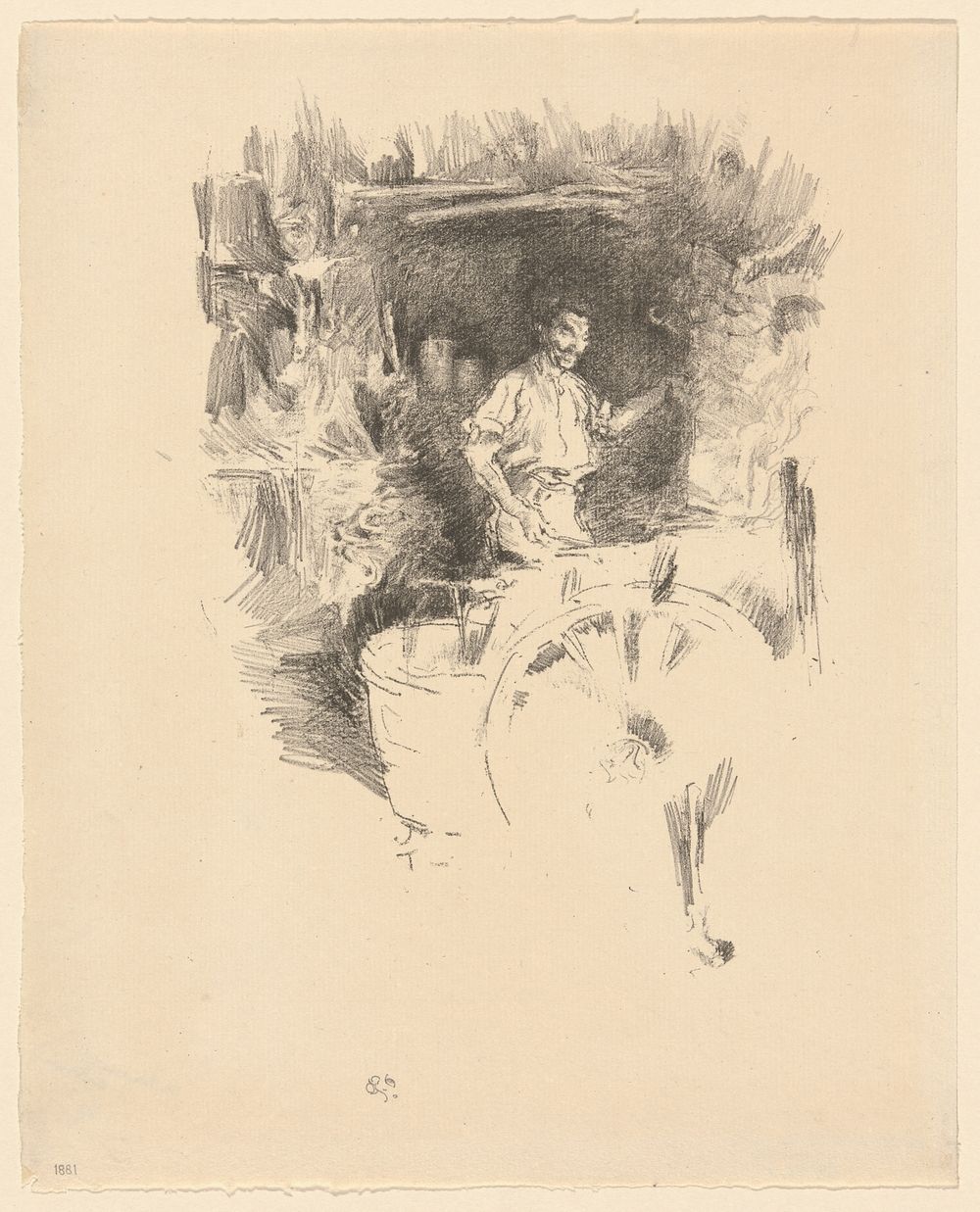 The Blacksmith by James McNeill Whistler