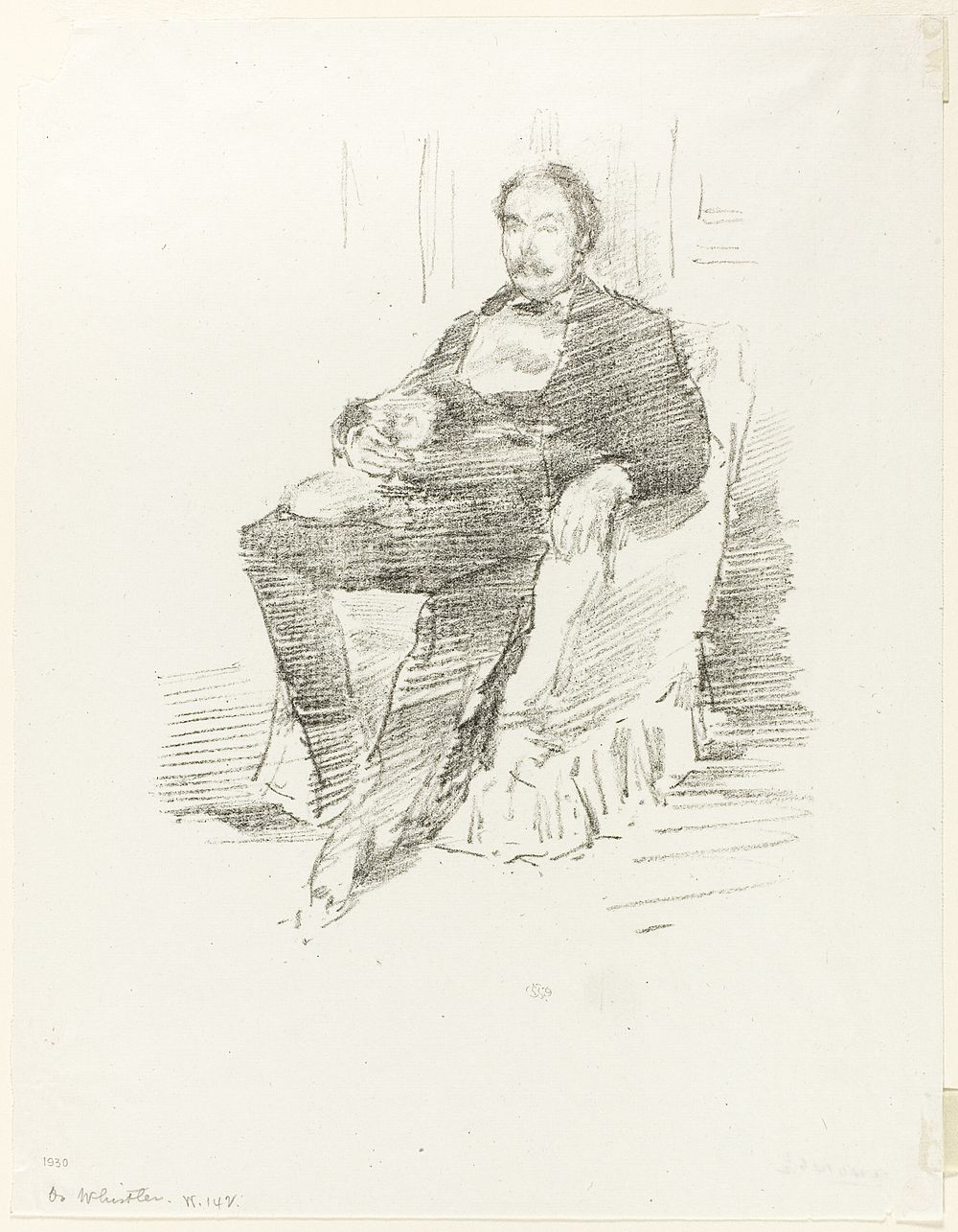 Portrait of Dr. Whistler, No. 2 by James McNeill Whistler