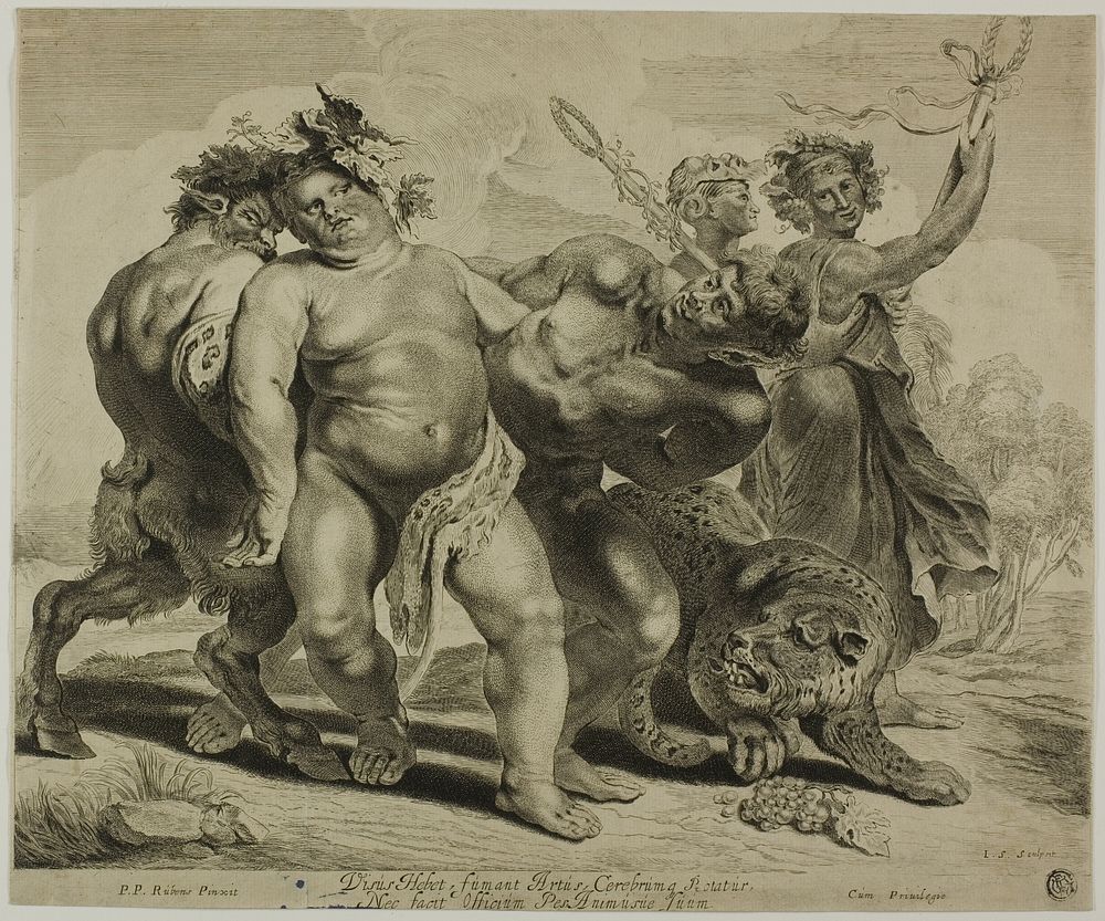 Triumph of Bacchus by Jonas Suyderhoef