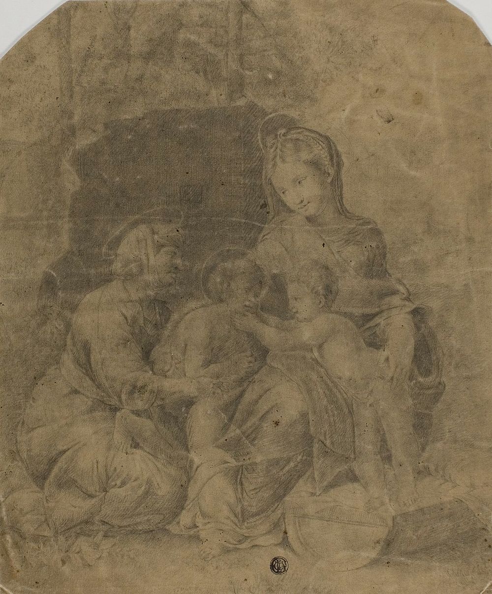 The Virgin and Child with Saint Elizabeth and the Infant John the Baptist by Raphael