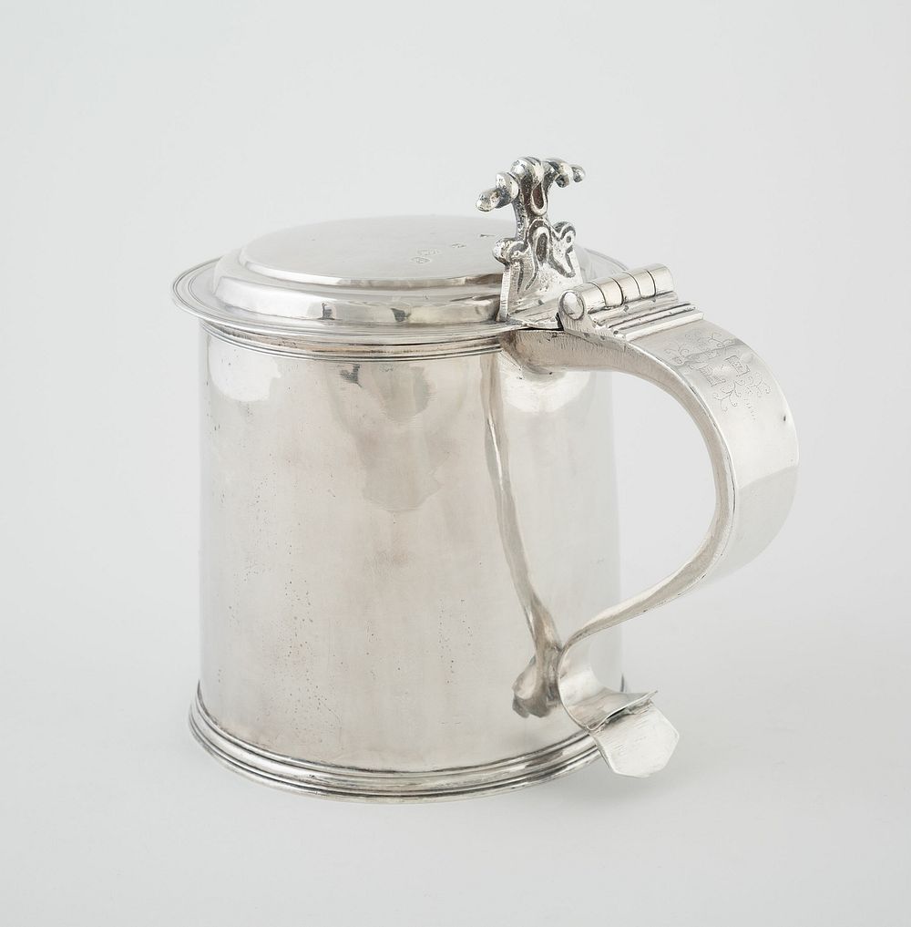 Tankard by C.K. (Silversmith)