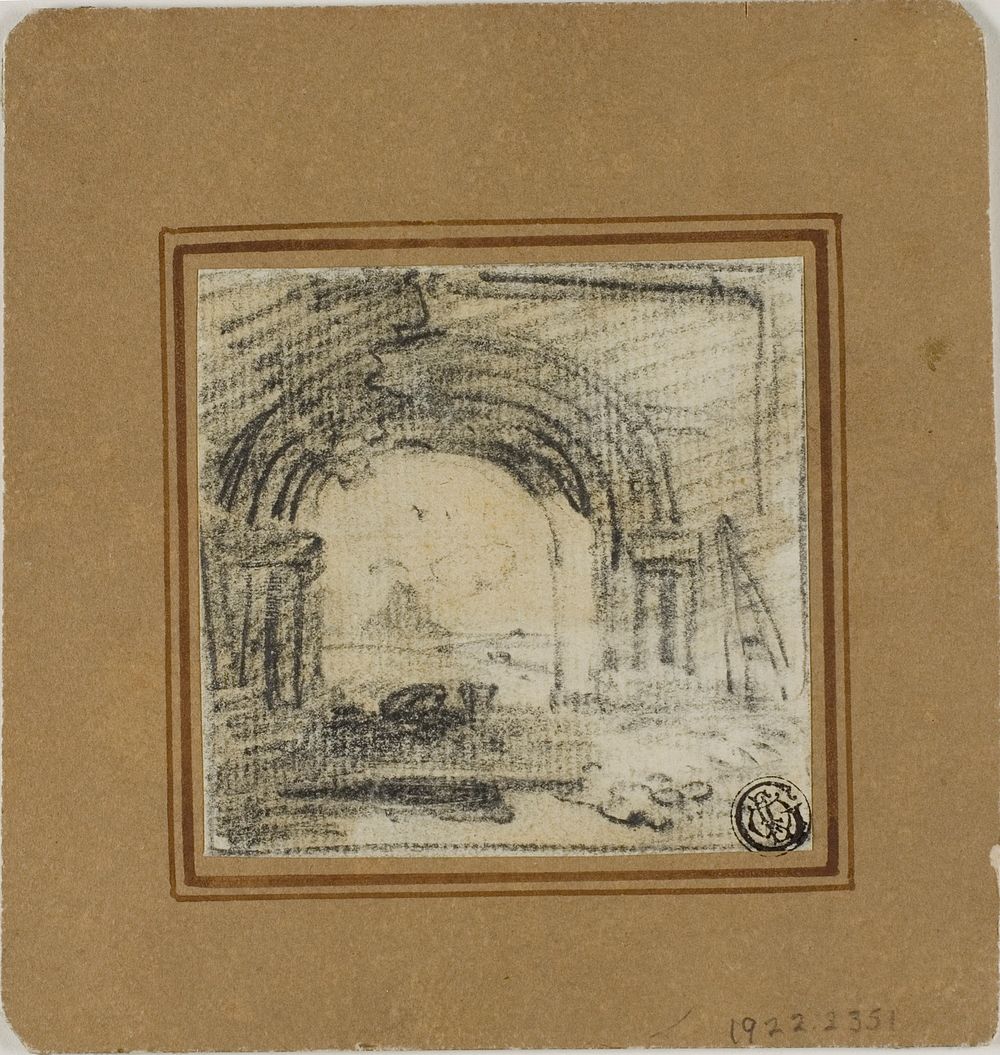 Sketch of an Arch by Richard Wilson