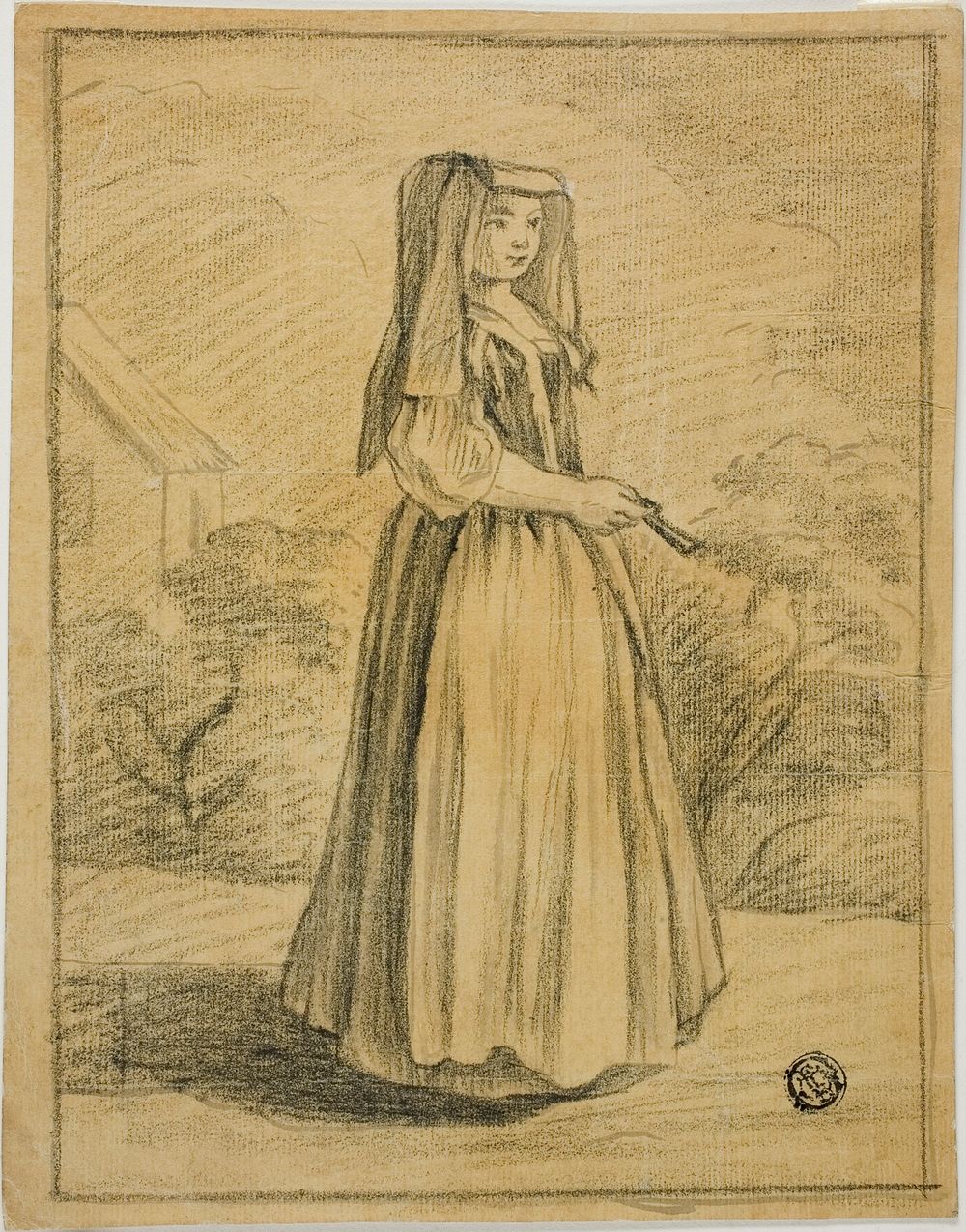 Female Novice by Nicolas Vleughels