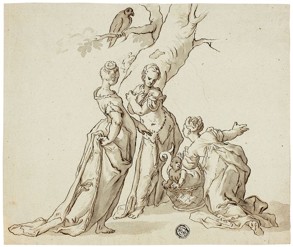 Discovery of Erichthonius by Unknown artist