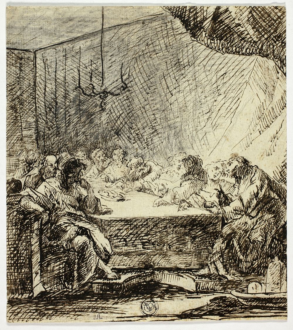 Last Supper by Circle of Franz Anton Maulbertsch