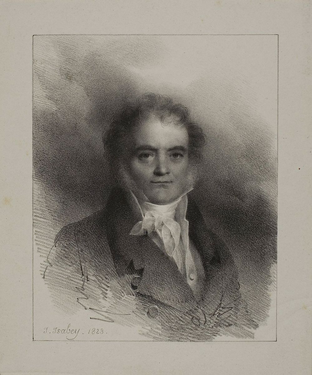 M. Villeau by Jean-Baptiste Isabey
