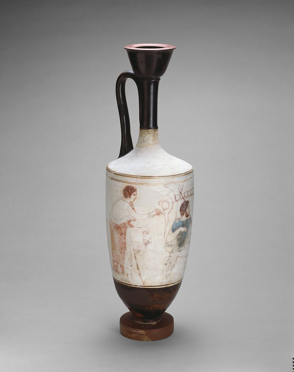Lekythos (Oil Jar) by Ancient Greek