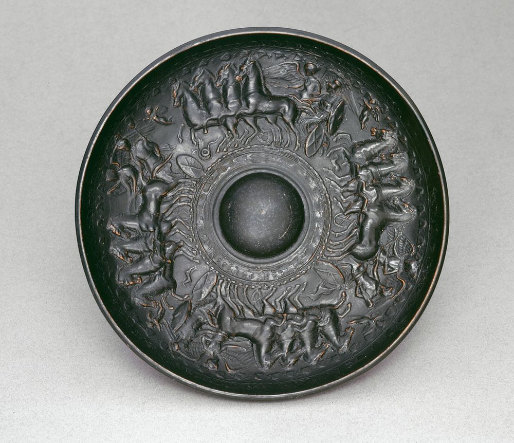 Phiale (Shallow Bowl for Pouring Ritual Libations) by Ancient Greek