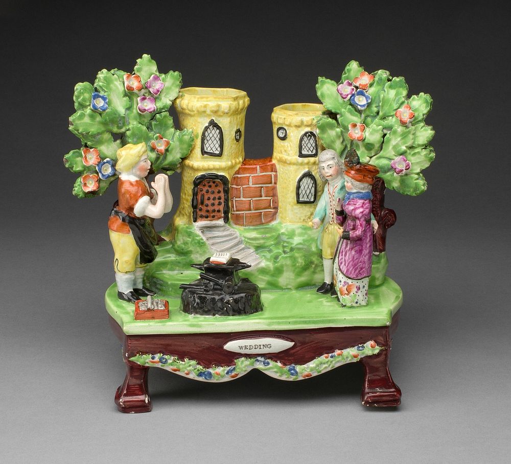 Chimney Ornament: Wedding by Staffordshire Potteries