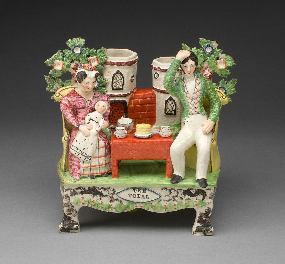 Chimney Ornament: Tee Total by Staffordshire Potteries