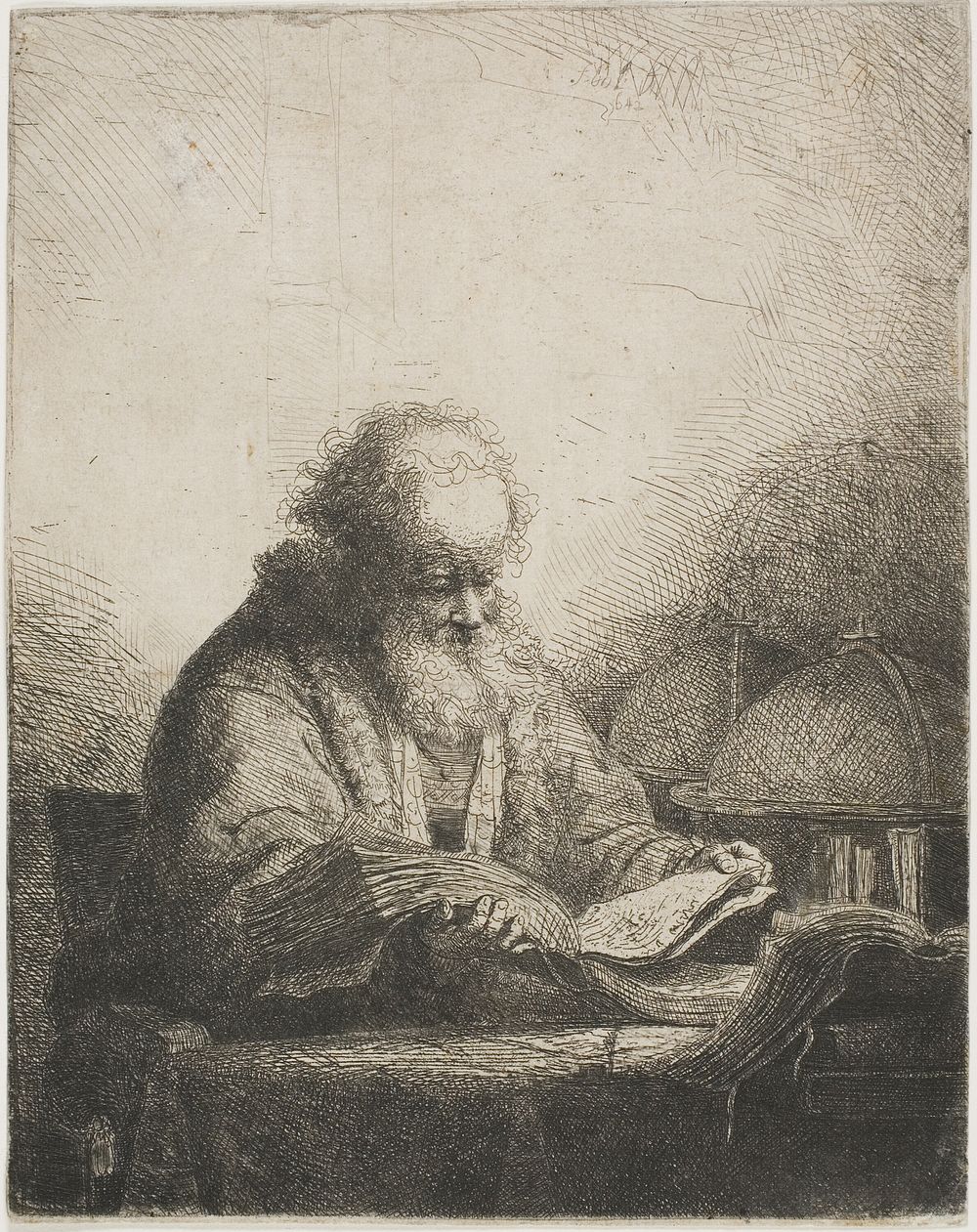The Philosopher by Ferdinand Bol