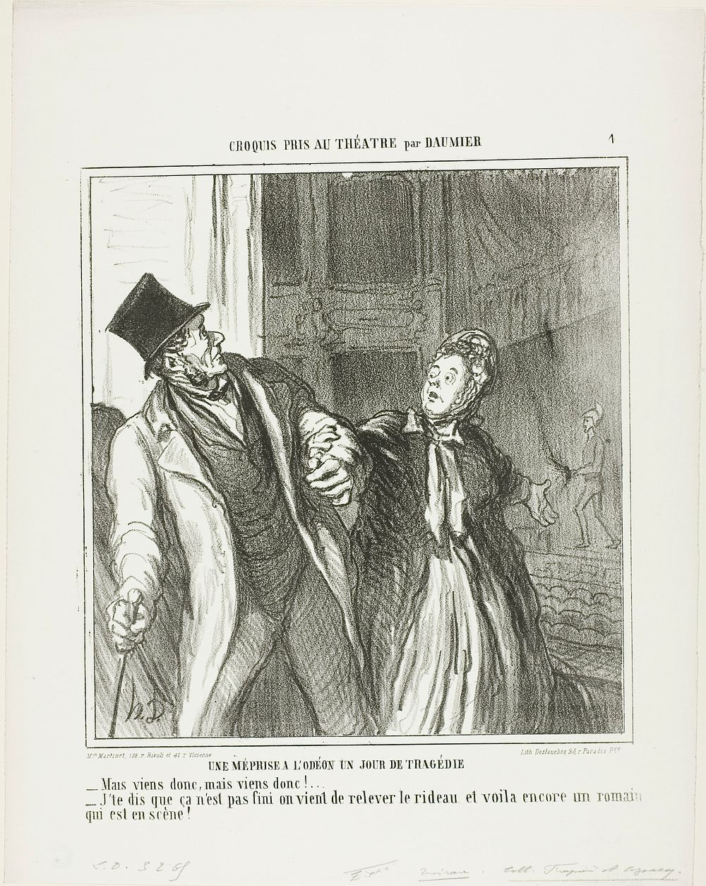 A Misapprehension at the Odeon, on a Day of Drama. “- Come on, come on let's go! - I am telling you it's not finished. The…