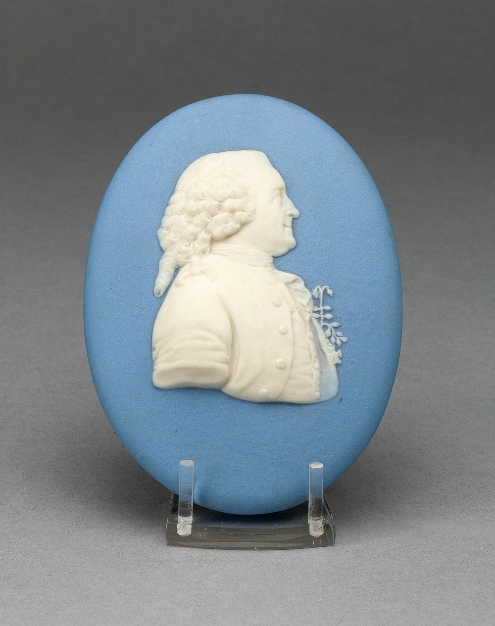 Medallion with Portrait of Carolus Linnaeus by Wedgwood Manufactory (Manufacturer)