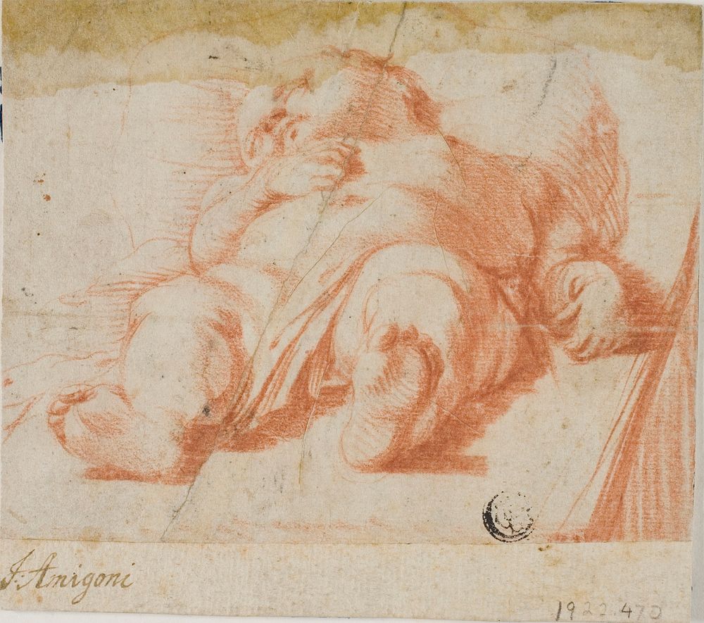 Sleeping Baby by Jacopo Amigoni