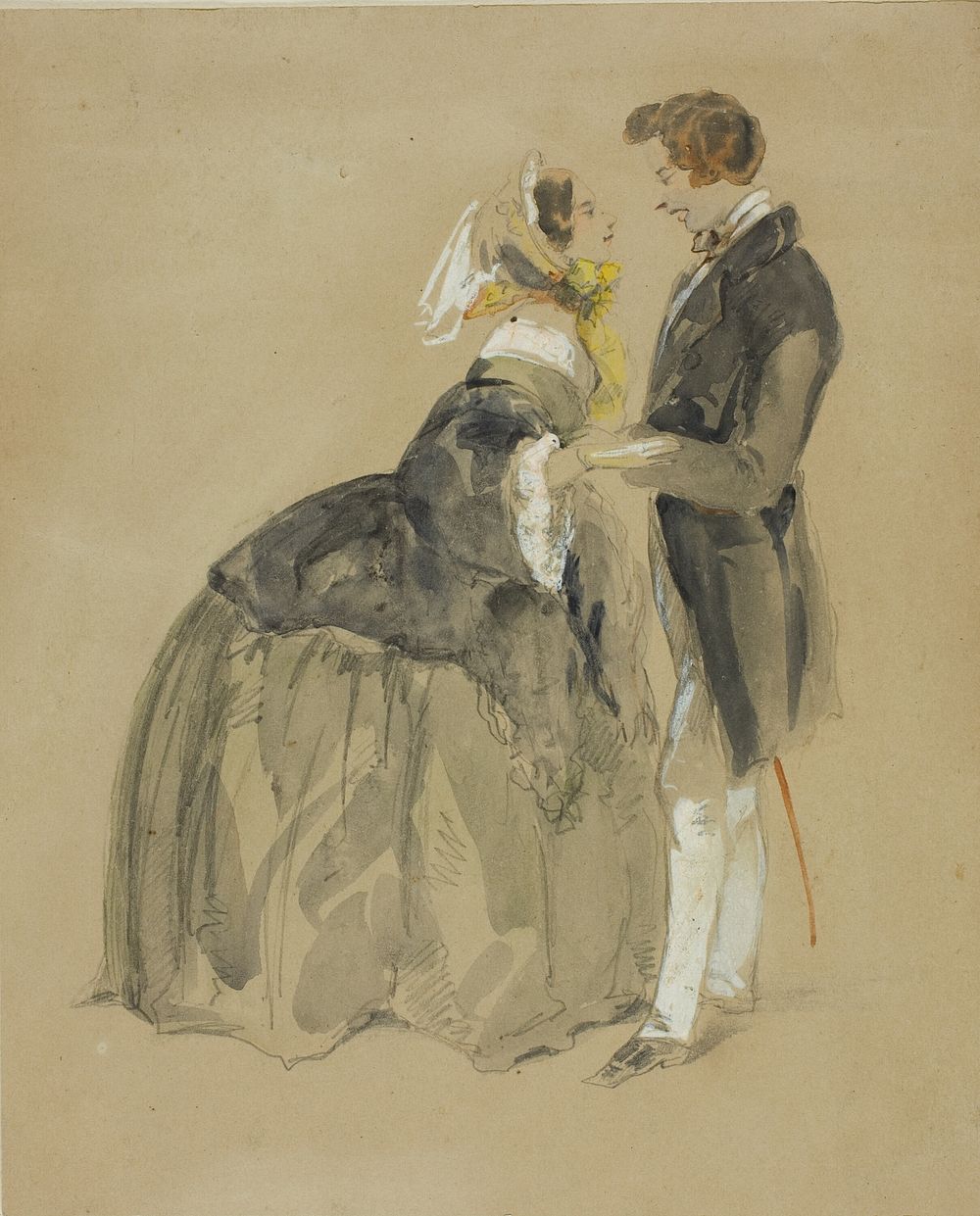 The Couple by Charles-Edouard de Beaumont
