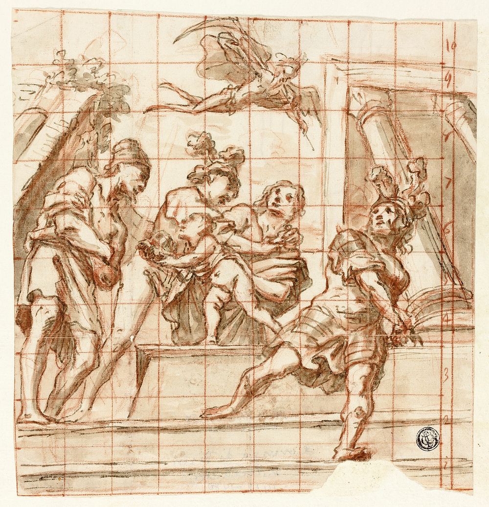 Allegorical Scene with Father Time by Pietro della Vecchia