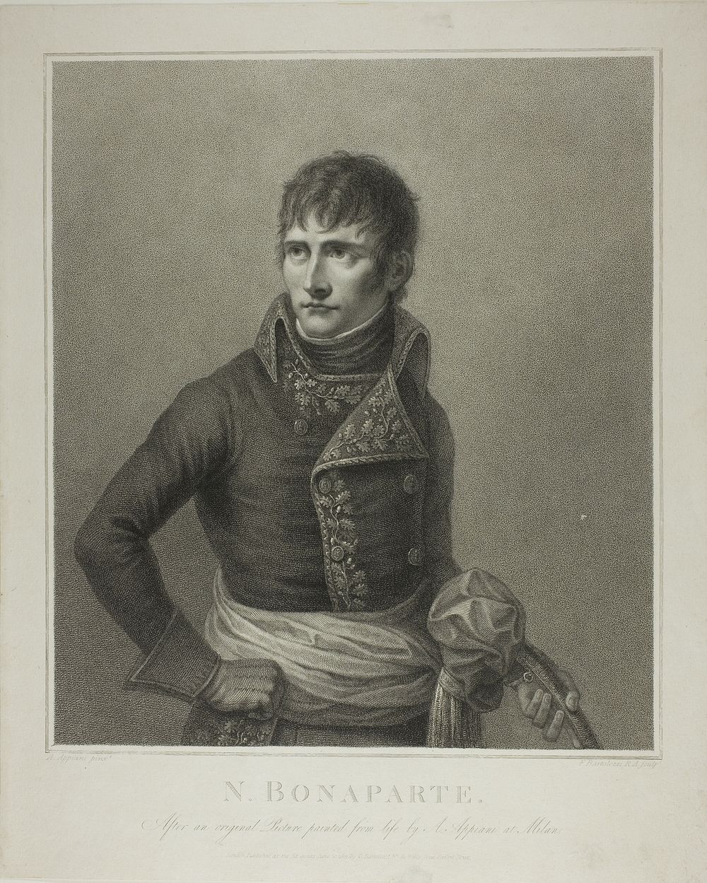 Napoléon Bonaparte, First Counsel by Francesco Bartolozzi