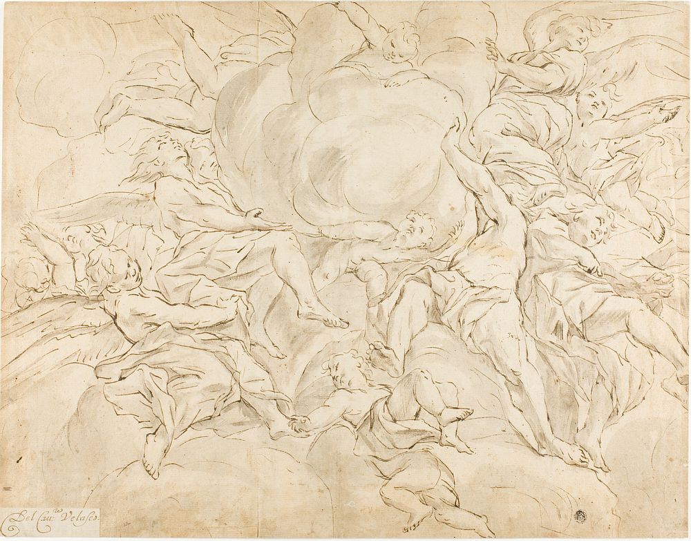 Glory of Angels by Giovanni Battista Beinaschi