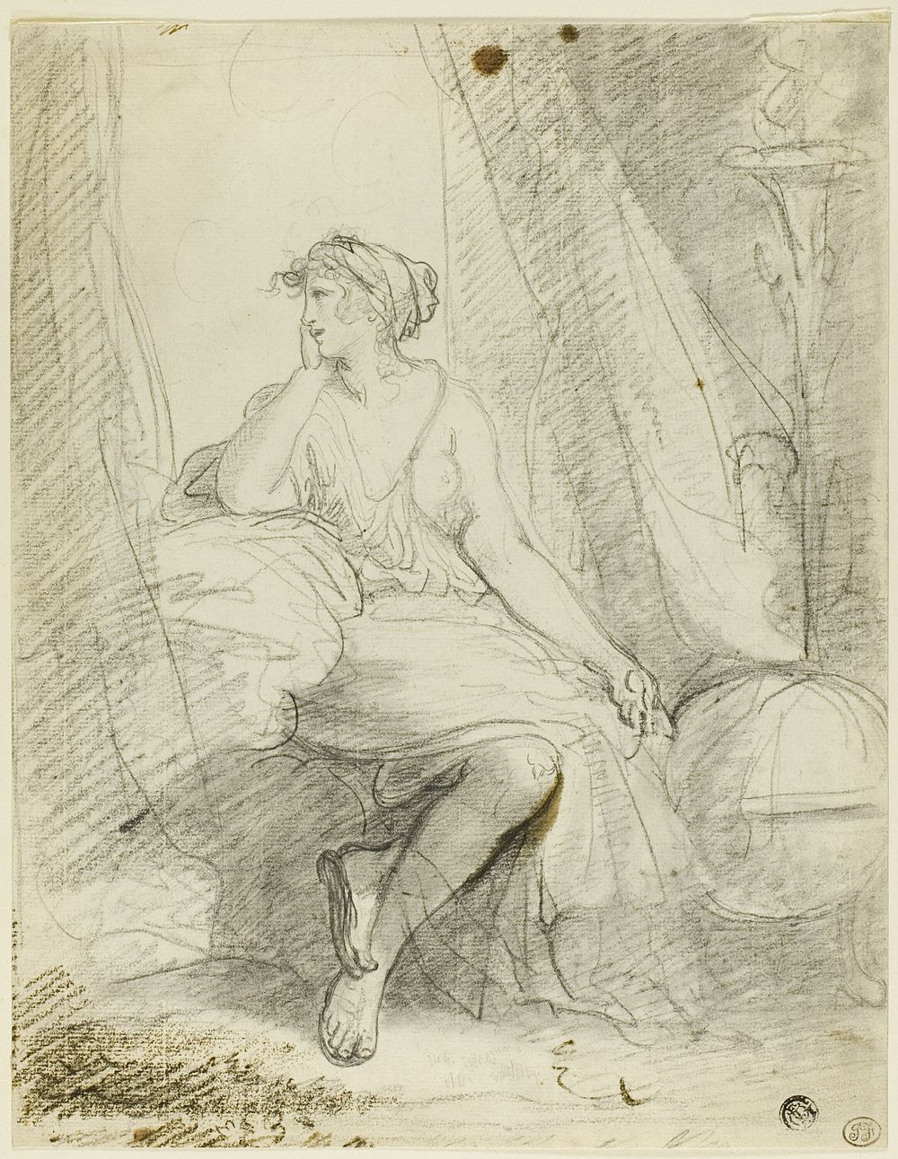 Seated Woman by John Hoppner