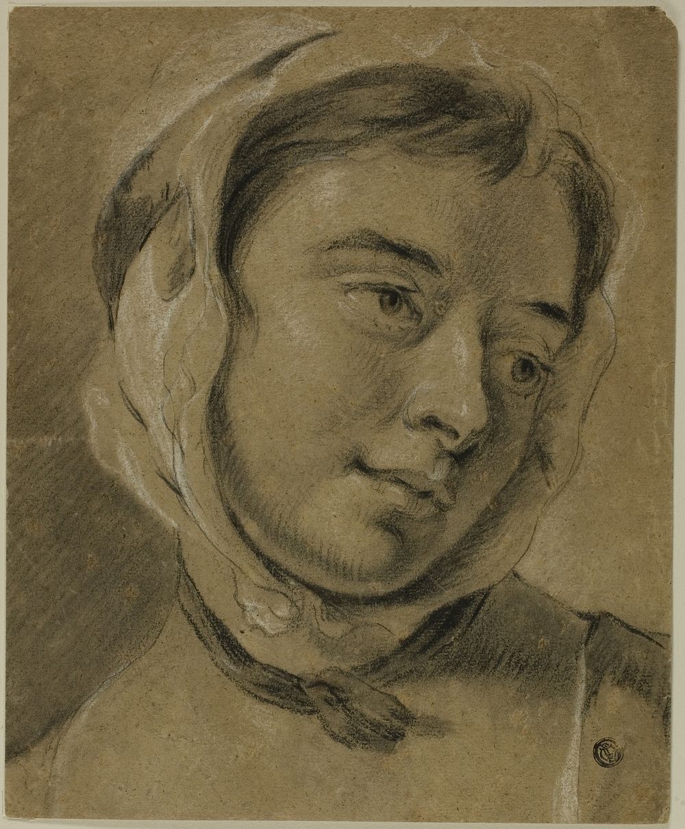 Female Head by Thomas Frye