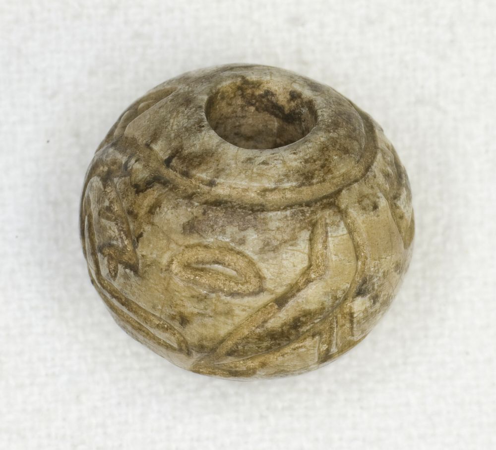 Bead with Name of King Amenemhat by Ancient Egyptian