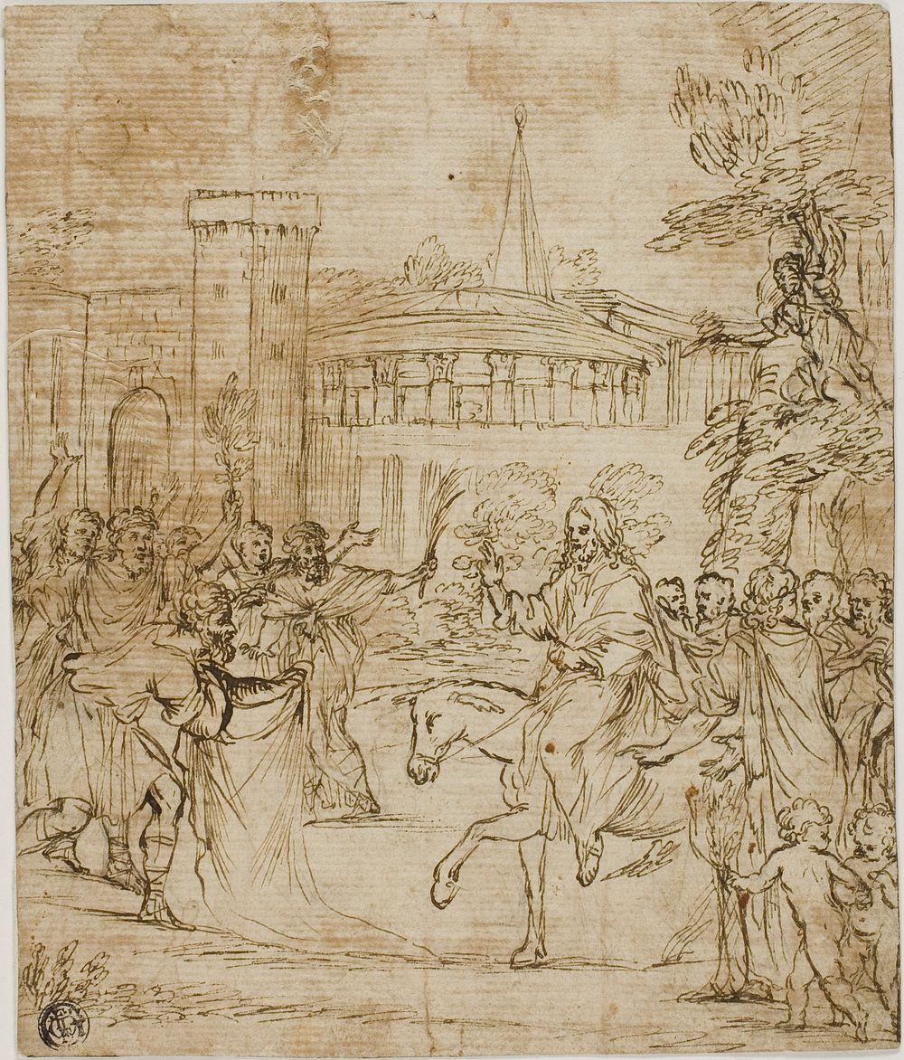 Christ's Entry Into Jerusalem by Michel Ange Corneille