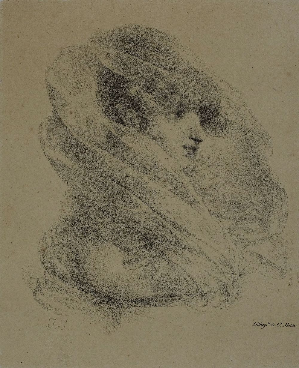 Mme. Ledieu by Jean-Baptiste Isabey