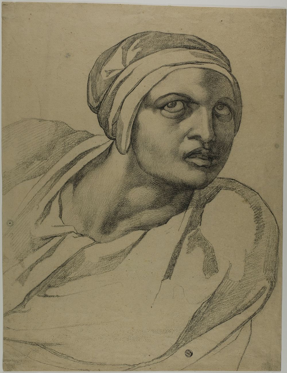 Half-Length Figure by Michelangelo Buonarroti