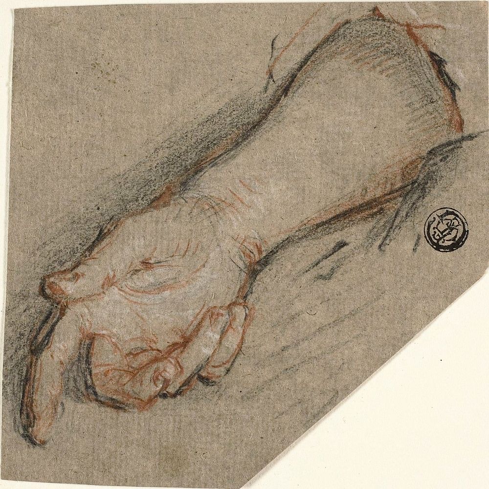 Back of Hand and Forearm by Antoine Coypel