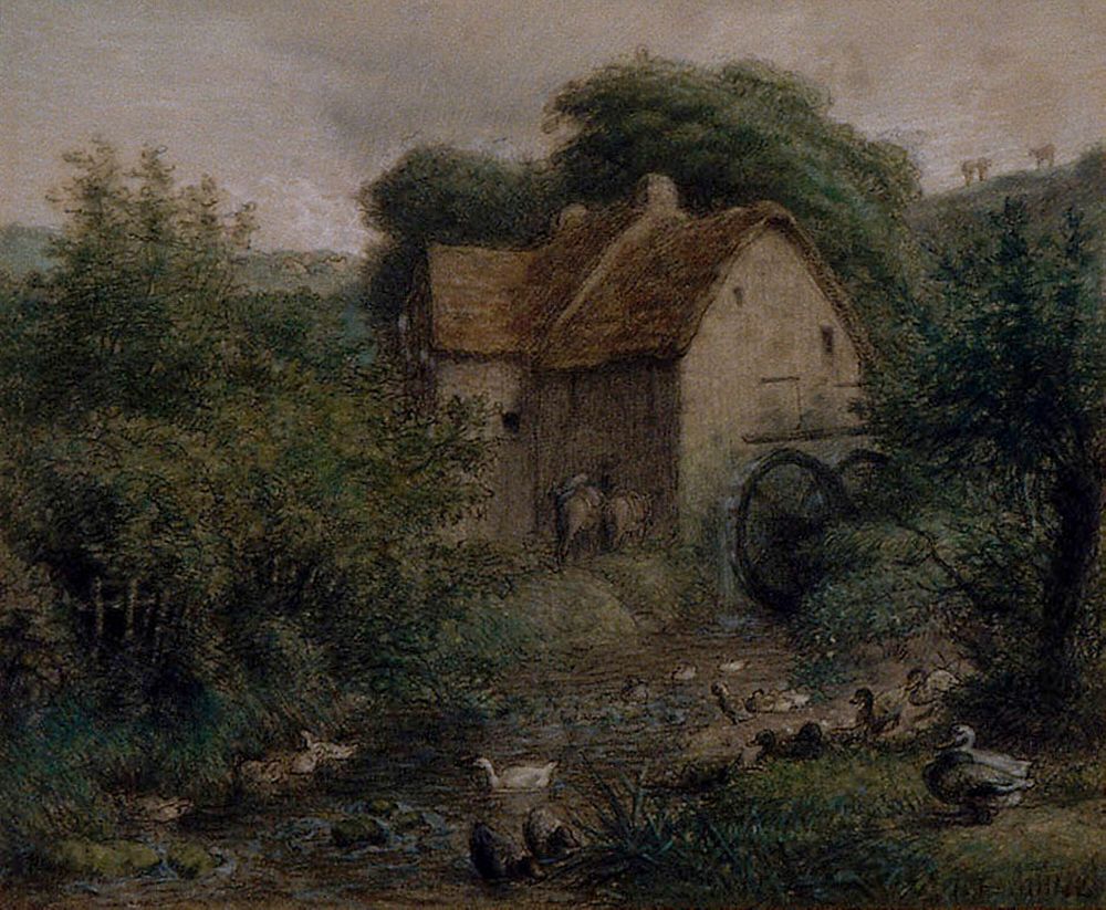 The Old Mill by Jean François Millet