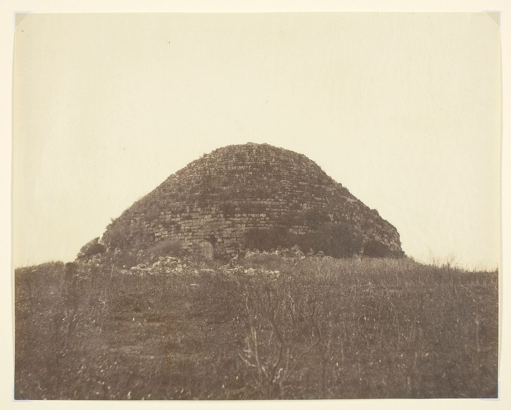 Tombeau de la chrétienne. Vue du côté nord. (Tomb of the Christian Woman. View of the North Side.) by John Beasley Greene
