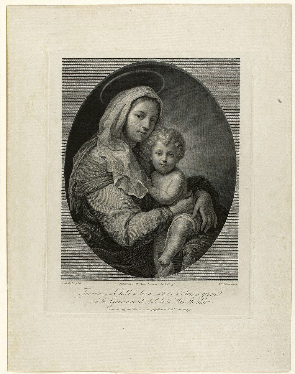 Madonna and Child by William Sharp