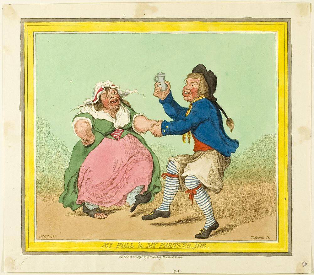 My Poll and my Partner Joe by James Gillray