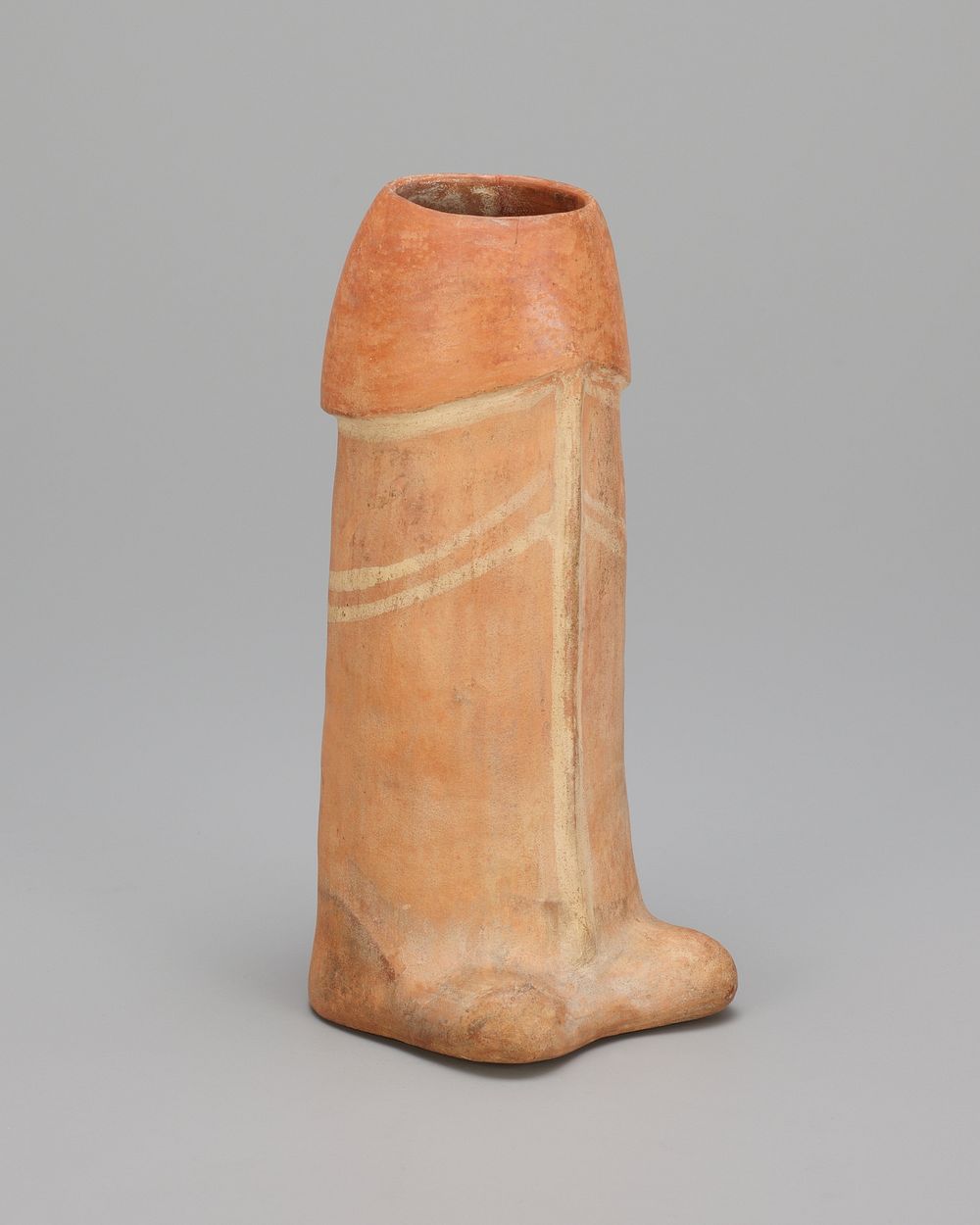 Jar in the Form of a Phallus by Moche