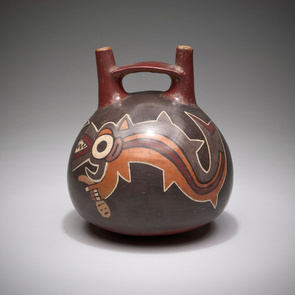 Vessel with Killer Whales by Nazca