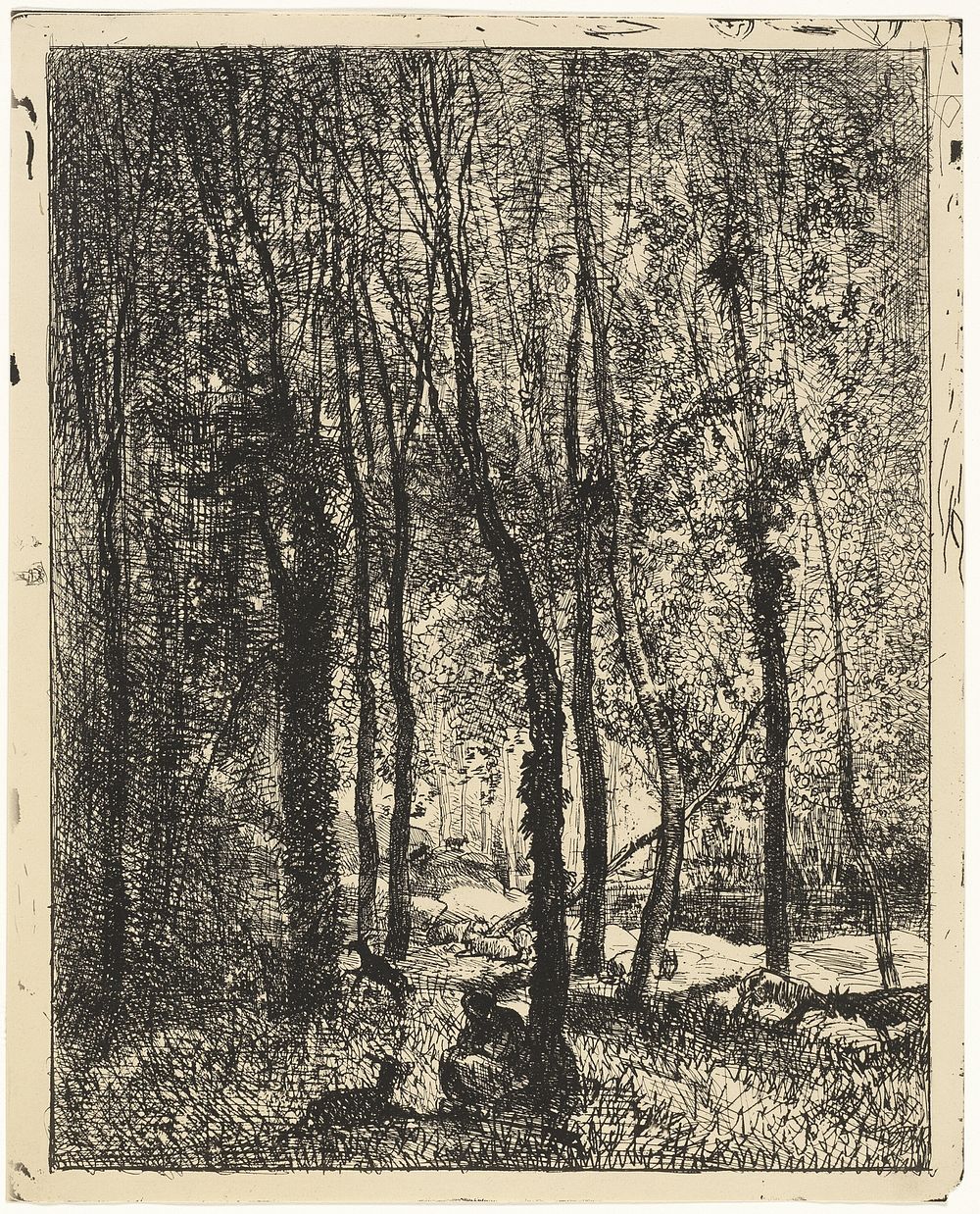 Goatherd by Charles François Daubigny