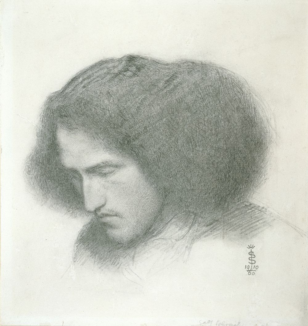 Self-Portrait by Simeon Solomon