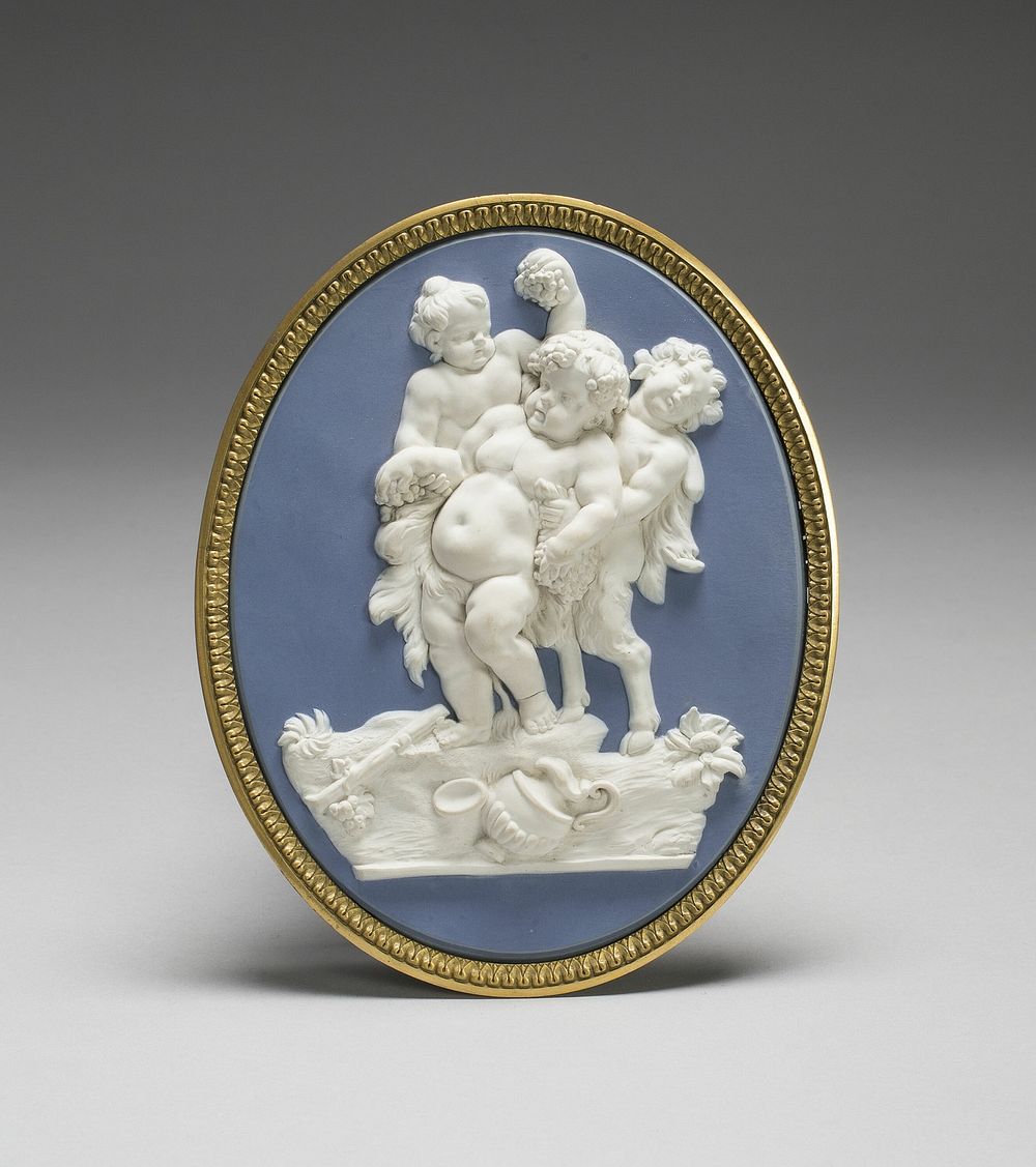 Bacchus and Two Fawns by Wedgwood Manufactory (Manufacturer)