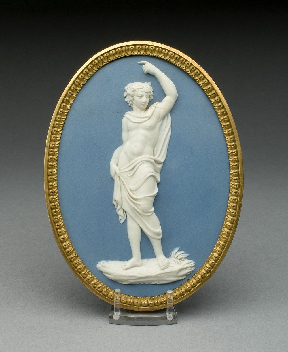 Plaque with Bacchus by Wedgwood Manufactory (Manufacturer)