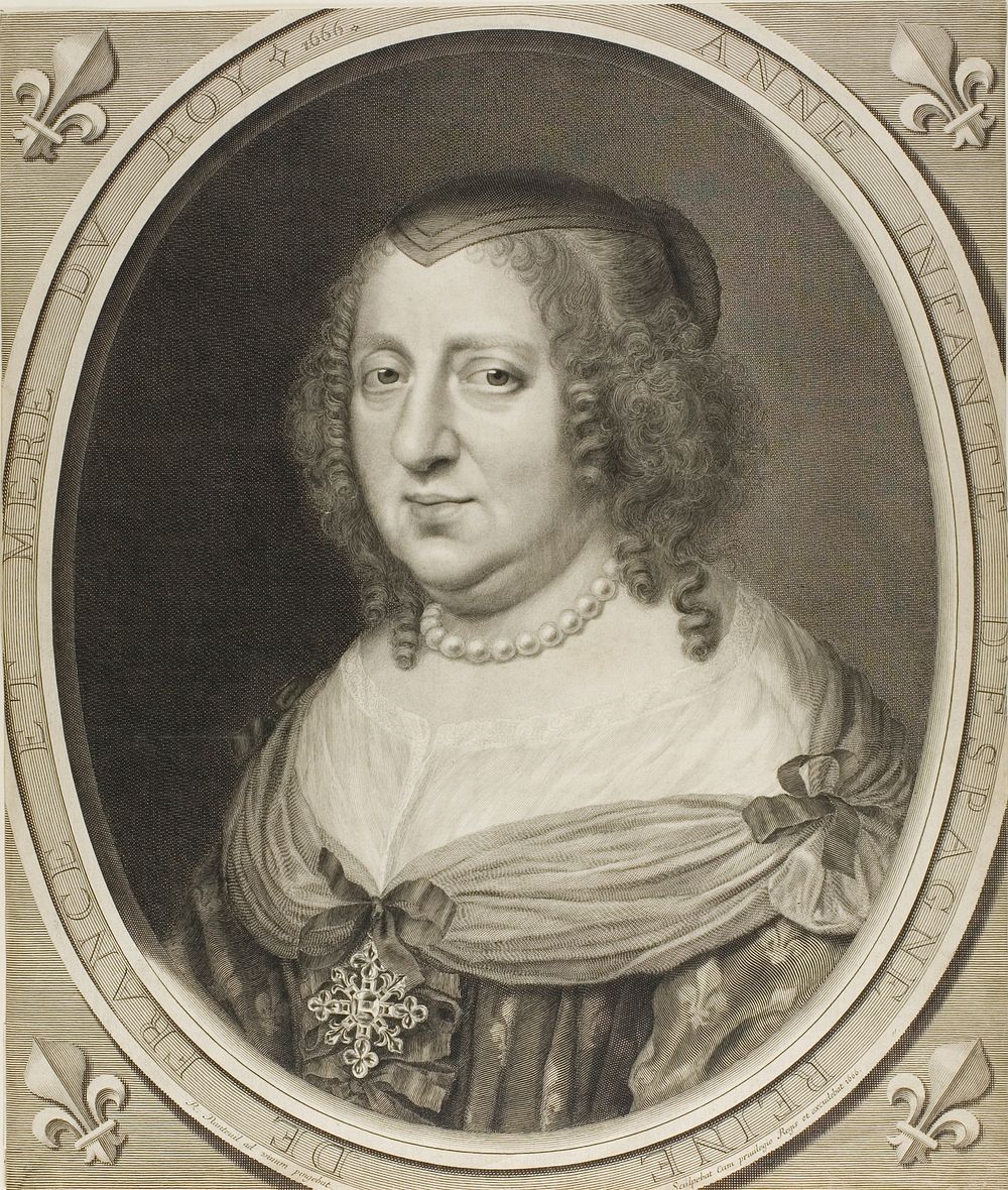 Anne of Austria by Robert Nanteuil