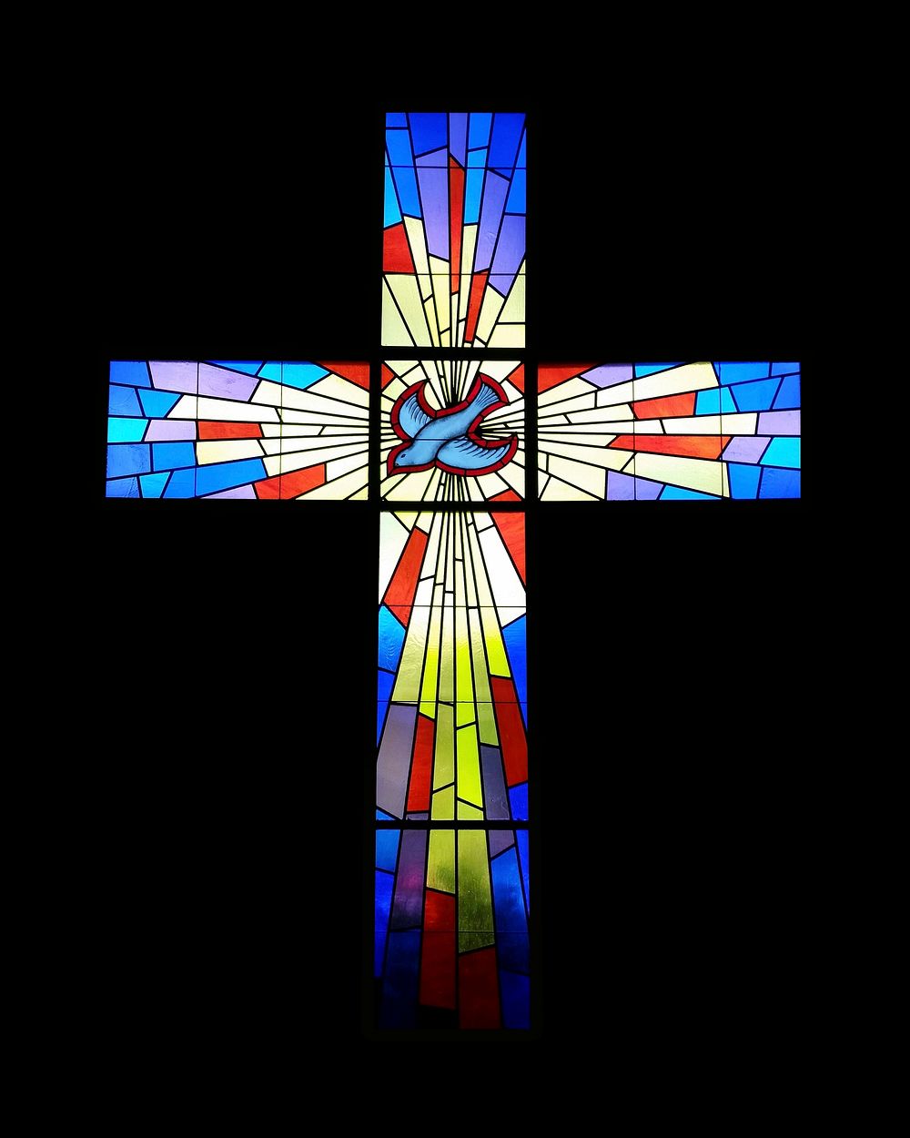 Stained glass collage element psd Free PSD rawpixel