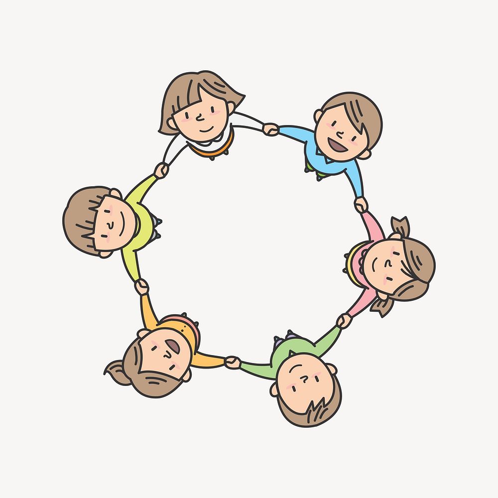 Kids clipart illustration vector. Free public domain CC0 image.