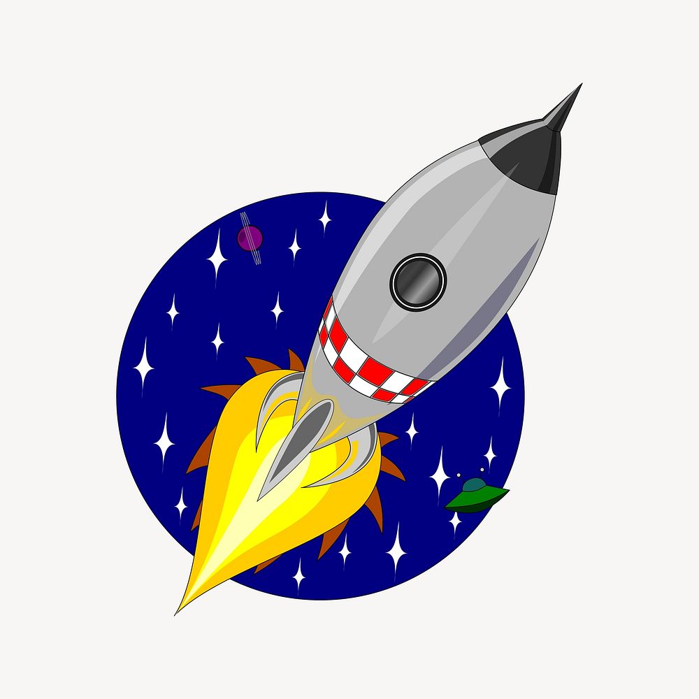 Spacecraft illustration. Free public domain CC0 image.