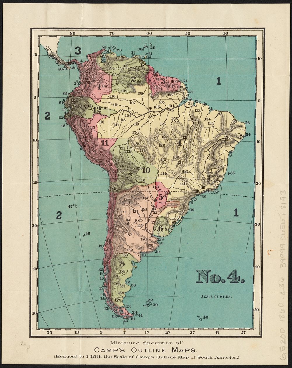             No. 4 : South America          